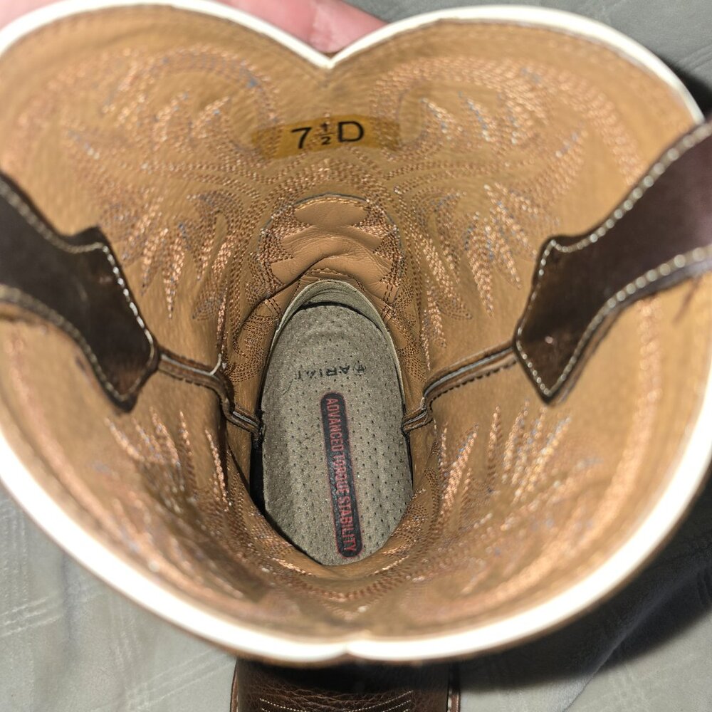 Ariat Quickdraw Western Boot 7 1/2 D - Picture 6 of 6